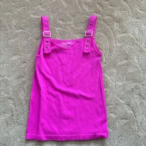 Pink tank top